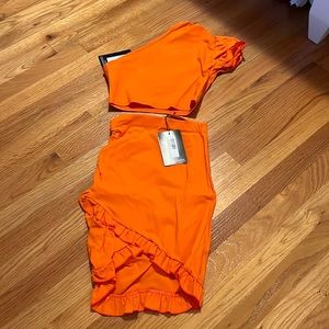 NWT Pretty Little Thing Set - Size XS (UK 4)